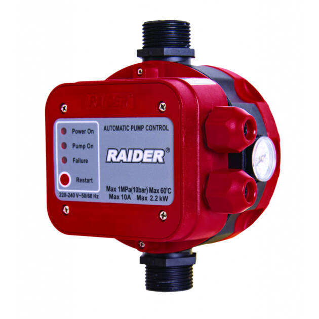 Raider Elektronischer Druckschalter 2.2kW 1MPa 1" – RD-EPC02